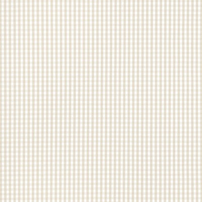 Anna French Leighton Check Fabric in Beige
